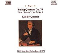 Haydn – Quatuors à cordes Op. 76, n° 4, 5 et 6 – NAXOS