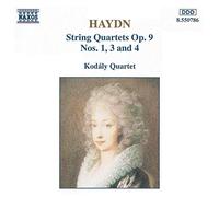 Haydn – Quatuors à cordes Op. 9 n° 1, 3 et 4 – NAXOS
