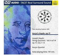 Haydn: String Quartet, Op. 17: Auryn Quartet: Auryn Series, Vol. Xxi (Audio-Only Dvd)