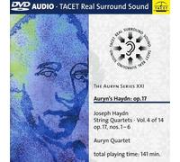 Haydn: String Quartet, Op. 17: Auryn Quartet: Auryn Series, Vol. Xxi (Audio-Only Dvd)