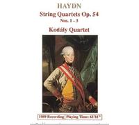 Haydn:String Quartets OP.54 Nos 1-3