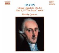 Haydn: String Quartets, Op. 64, Nos. 4-6 by Kodáy Qt (1993-05-17)
