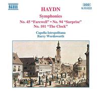 Haydn: Symphonies 45+94+101