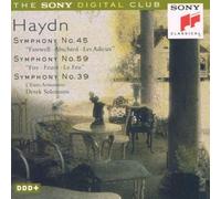 Haydn Symphonies 59, 39, 45.