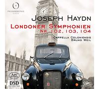 Haydn : Symphonies Londoniennes N°102, 103, 104