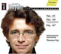 Haydn : Symphonies N° 41, 44, 47. Fey.