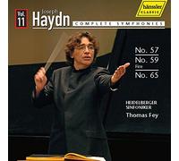 Haydn : Symphonies N° 57, 59, 65. Fey.
