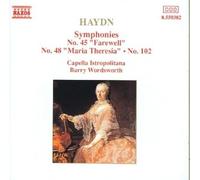 Haydn: Symphonies Nos. 45, 48, 102 by J. Haydn [CD] NEUF