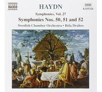Haydn: Symphonies vol.27 Nos. 50, 51, 52