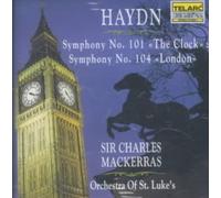 Haydn: Symphony No. 101 "The Clock / Symphony No. 104 "London" [Audio CD] NEUF