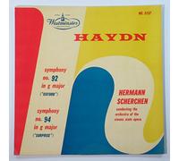 Haydn: Symphony No. 92 in G Major "Oxford", Symphony No. 94 in G Major "Surprise" Hermann Scherchen Conducting the Orchestra of the Vienna State Opera