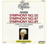 Haydn - World of The 10: Symphonies 50 87 & 89