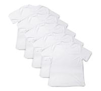 Hayes Paper Co. T-Shirts en Polyester pour Sublimation - 5 Chemises Unisexes par Sublimation, Blanc, L