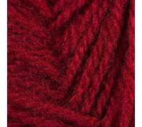 Hayfield Bonus Aran avec laine, rouge foncé (830), 400 g par Sirdar