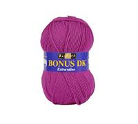 Hayfield Bonus DK Pelote de laine à tricoter double Raisin (568) 100 g Sirdar
