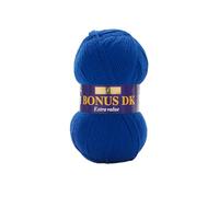 Hayfield - Laine pour Tricot Double Bonus DK - 100 g, Fil, Bleu Marine, 19 x 9 x 9 cm