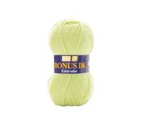 Hayfield - Laine pour Tricot Double Bonus DK - 100 g, Fil, Citron Vert, 19 x 9 x 9 cm