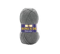 Hayfield - Laine pour Tricot Double Bonus DK - 100 g, Fil, Dark Grey Mix, 19 x 9 x 9 cm
