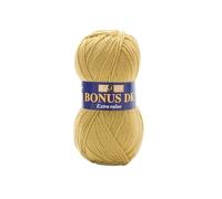 Hayfield - Laine pour Tricot Double Bonus DK - 100 g, Fil, Fields of Gold, 19 x 9 x 9 cm