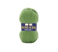 Hayfield - Laine pour Tricot Double Bonus DK - 100 g, Fil, Grass, 19 x 9 x 9 cm