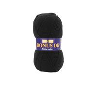 Hayfield - Laine pour Tricot Double Bonus DK - 100 g, Fil, Noir, 19 x 9 x 9 cm