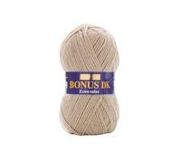Hayfield - Laine pour Tricot Double Bonus DK - 100 g, Fil, Oatmeal, 19 x 9 x 9 cm
