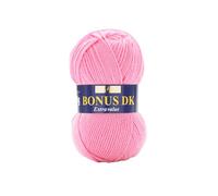 Hayfield - Laine pour Tricot Double Bonus DK - 100 g, Fil, Rose, 19 x 9 x 9 cm