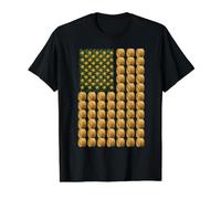 Hayfield Stars American Pride Design pour Les fermiers de Foin T-Shirt Graphique avec Valeur