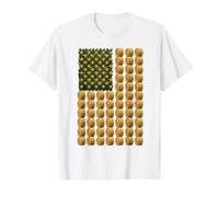 Hayfield Stars American Pride Design pour Les fermiers de Foin T-Shirt Graphique avec Valeur