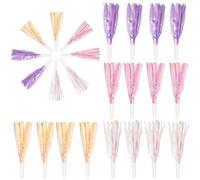 HAYGEM 24 Pièces Souffleurs de Fête Multicolores, Sifflet Anniversaire Enfant, Sifflets Souffleurs de Corne de Fête, Sifflets de Fête, Adaptés Jeux Sportifs, Cérémonies Remise Diplômes