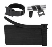 HAYGEM 60 Pièces Attache Cable Velcro Réutilisables de 20 cm, en Forme de T, Cable Management Utilisables des Deux Côtés, les Serre Cable pour Regrouper les Files, Convient à la Maison et au Bureau