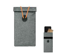 HAYGEM Etui Anti RFID Élastiques Clés de Voiture, Tissu Oxford Pochette Telephone Portable Antivol, Brouilleur Telephone Portable 18,5 * 9,5 cm, Pochette les Signaux pour Protéger Votre Vie Privée