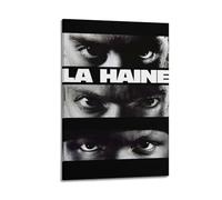 HAYGTRE La Haine Poster artistique sur toile pour décoration de chambre à coucher - 30 x 45 cm - Style cadre