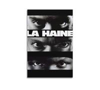 HAYGTRE La Haine Poster artistique sur toile pour décoration de chambre à coucher, sans cadre, 60 x 90 cm