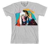 Hayley Williams T Shirt Hard Times Logo Nouveau Officiel Homme Gris
