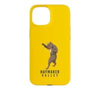 Haymaker Valley Boxe Chien de Combat Drôle Meme Coque pour iPhone 15