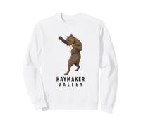 Haymaker Valley Boxe Chien de Combat Drôle Meme Sweatshirt