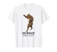 Haymaker Valley Boxe Chien de Combat Drôle Meme T-Shirt Graphique avec Valeur