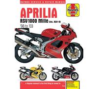 Haynes Aprilia RSV 1000 Mille, Including RSV-R '98 to '03: Service and Repair Manual, Models Covered Aprilia Rsv Mille, 1998 to 2003, Aprilia Rsv Mille R, 1999 to 2003