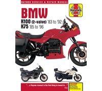 Haynes BMW K100 (2-Valve) '83 to '92 K75 '85 to '96 Service and Repair Manual