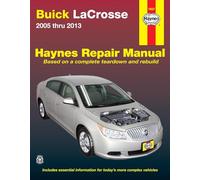 Haynes Buick Lacrosse 2005 Thru 2013 Automotive Repair Manual: Does Not Include Information Specific to Eassist Models