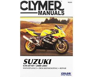 Haynes Clymer Manuals Suzuki GSX-R750 2000-2005