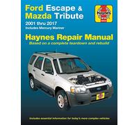 Haynes – Ford Escape, Mazda Tribute & Mercury Mariner 2001 à 2017 – Manuel de réparation automobile