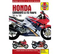 Haynes Honda Cbr600f2 & F3 Fours '91 to '98 Repair Manual: Models Covered: Honda Bcr600f2 (F-m, F-n, F-v, F-r), 599cc. 1991 to 1994 - - Honda Cbr600f3 (F-s, F-t, F-v, F-w), 599cc. 1995-1998
