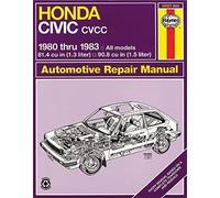 Haynes Honda Civic 1300 and 1500 Cvcc Manual No. 633: '80-'83