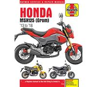 Haynes Honda MSX125 (Grom) '13 to '18 Service and Repair Manual