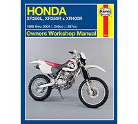 Haynes Honda XR250L, XR250R & XR400R 1986 Thru 2004 Owners Workshop Manual: 249CC, 397CC