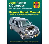 Haynes Jeep Patriot & Compass 2007 Thru 2017 Automotive Repair Manual