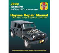 Haynes – Revue technique Jeep Wrangler 1987–2017 – Sans informations sur modèles diesel