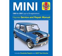 Haynes Mini 1969 to 2001 Up to X Registration Service and Repair Manual